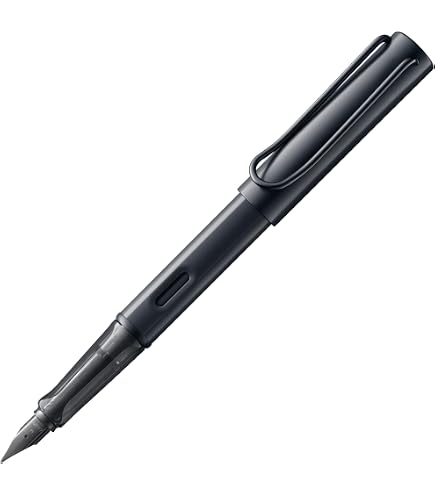 Lamy Safari Fountain Pen (17F) - Matt Black - 5 x T10 Black Ink